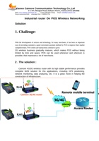 Industrial router On POS Wireless Networking Solution 封面
